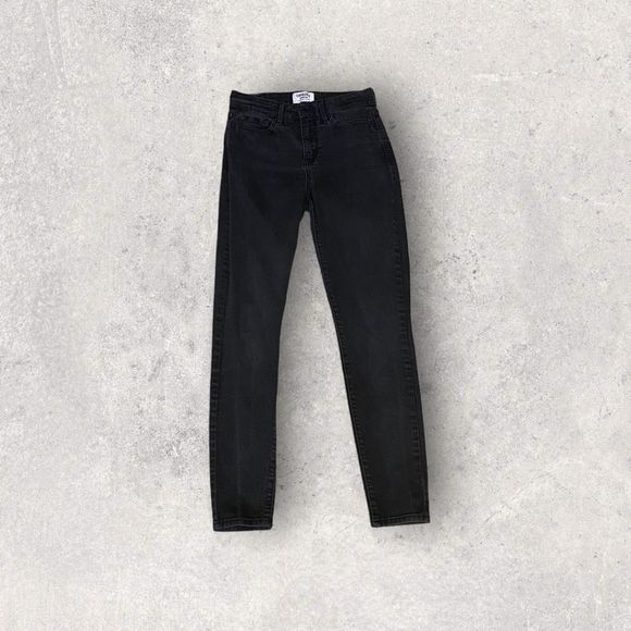 Women’s Denizen from Levi’s High Rise Skinny Black Jeans 29x30 - Picture 1 of 3